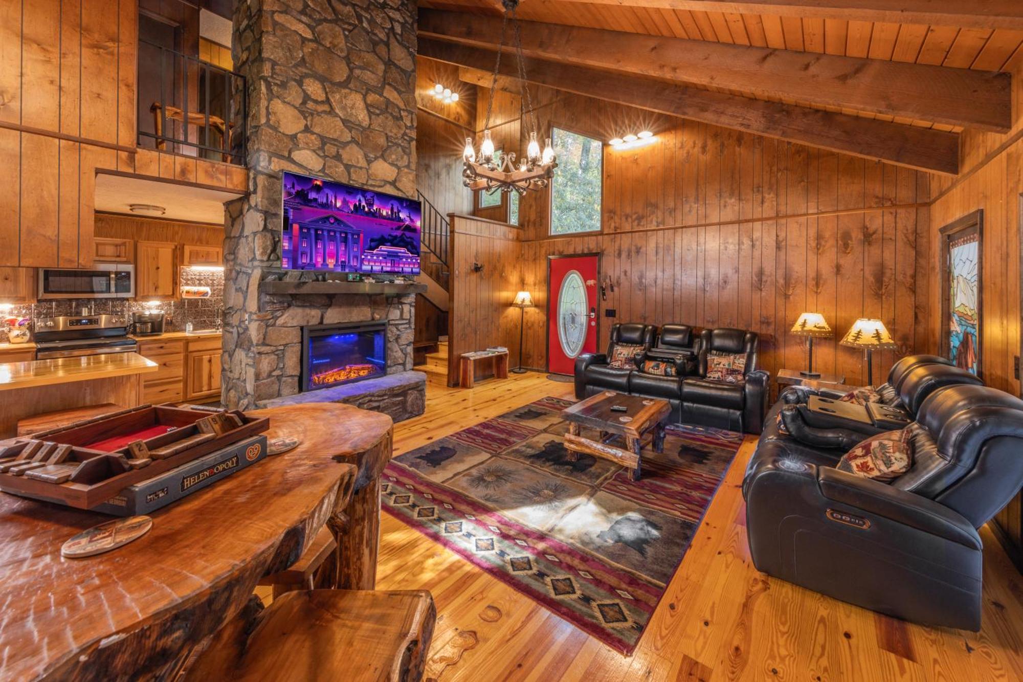 Bear Creek Lodge And Cabins In Helen Ga - Pet Friendly, River On Property, Walking Distance To Downtown Helen Exterior foto