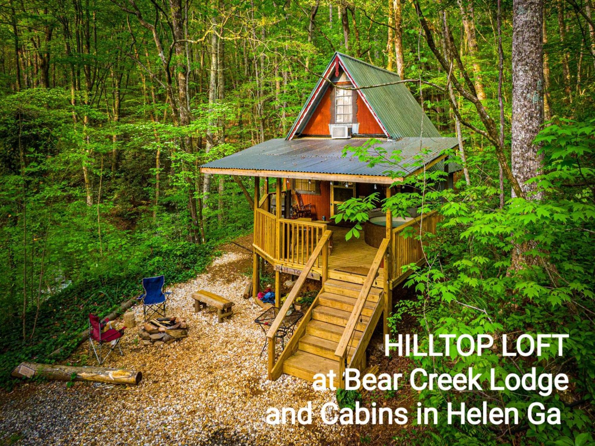 Bear Creek Lodge And Cabins In Helen Ga - Pet Friendly, River On Property, Walking Distance To Downtown Helen Exterior foto