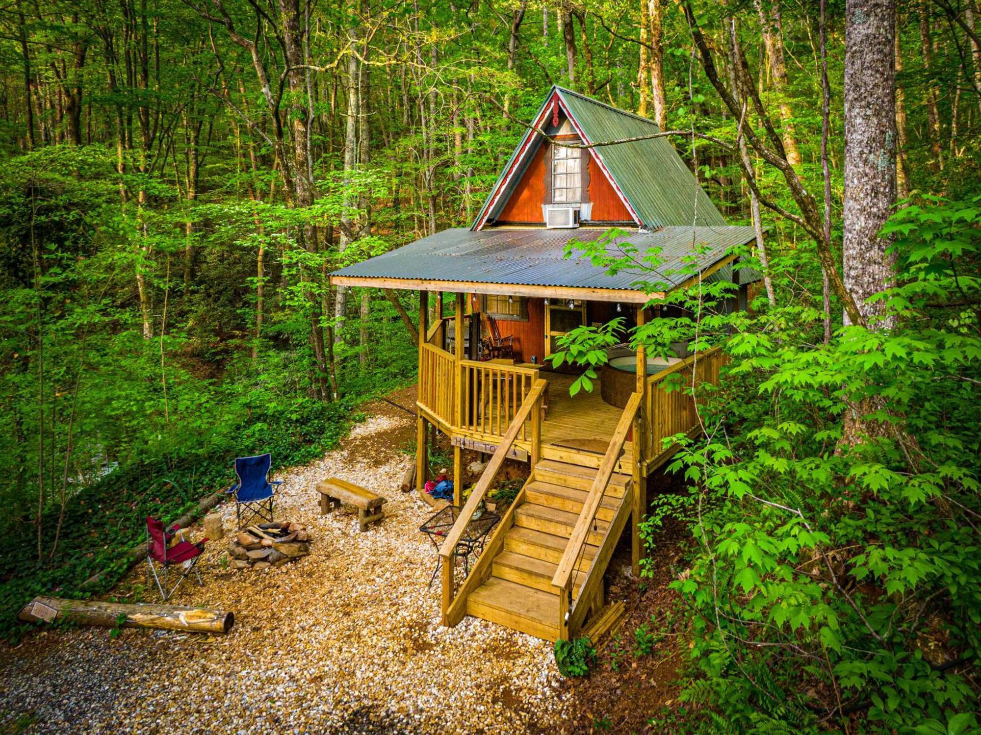 Bear Creek Lodge And Cabins In Helen Ga - Pet Friendly, River On Property, Walking Distance To Downtown Helen Exterior foto